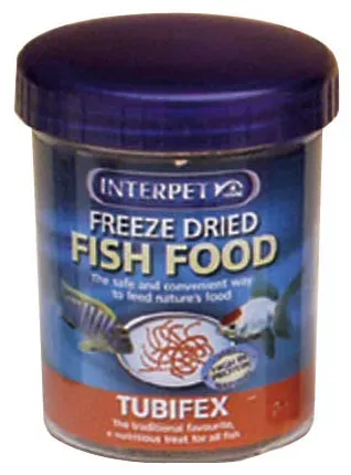 Interpet frystorkad Tubifex fiskfoder 30g