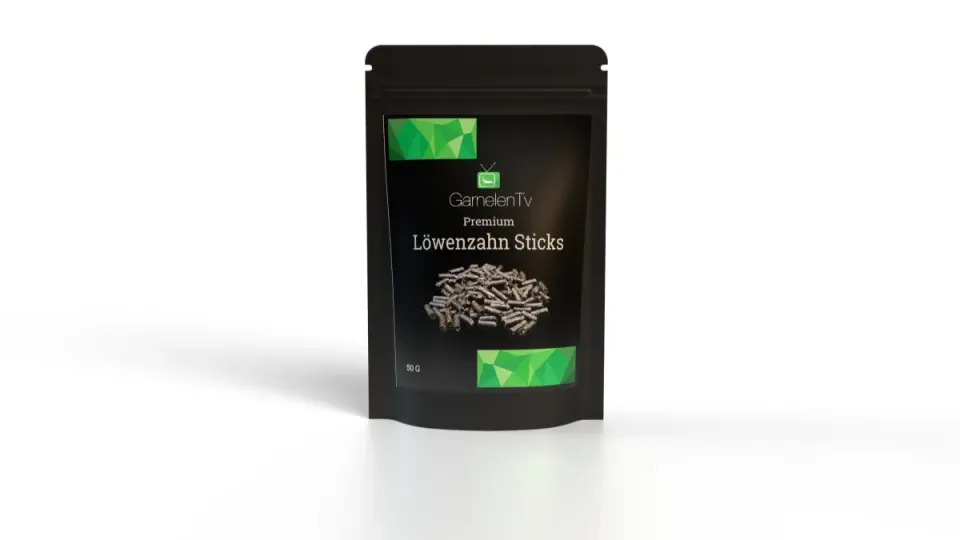 Garnelen TV Premium maskros sticks räkfoder 50 g