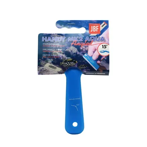 Akvarievalvet Algskrapa kort skaft rakblad glas