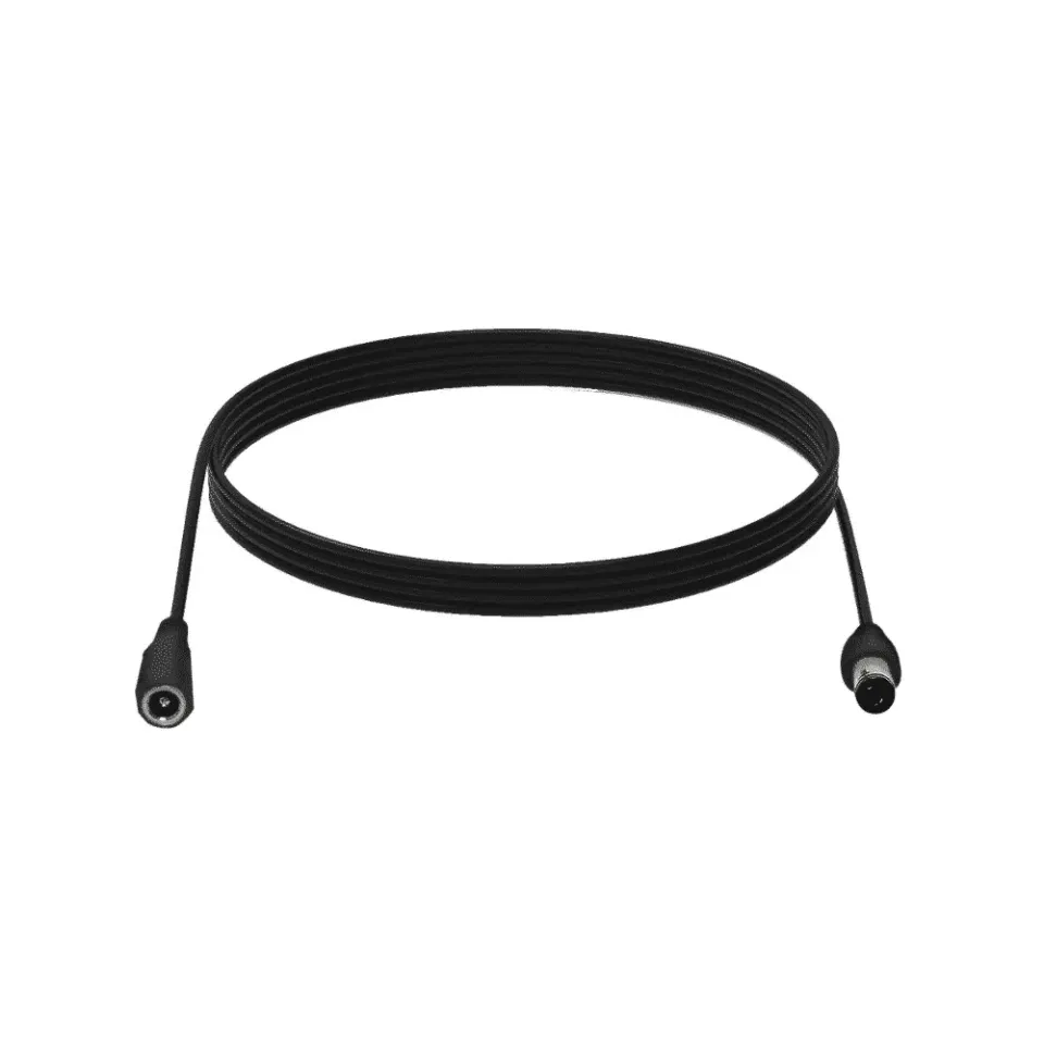 biOrb ljusförlängningsledning svart kabel