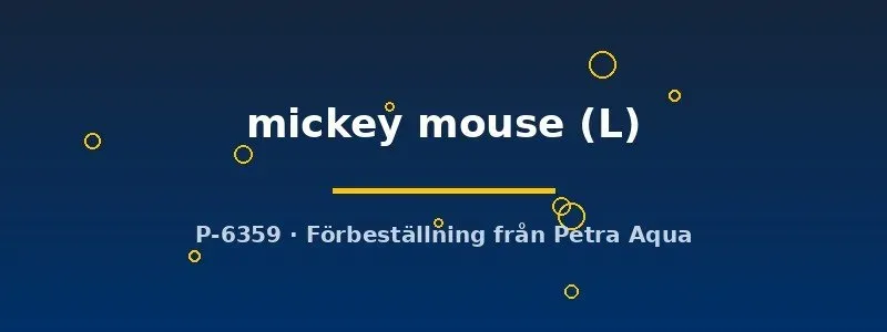 Näsets Ciklidhobby Xiphophorus helleri mickey mouse svärdbärare L