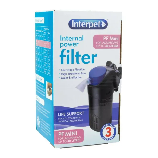 Interpet Internal Power Filter PF Mini innerfilter småkar