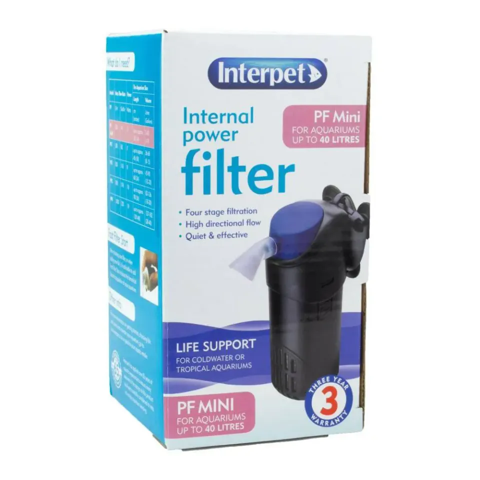 Interpet Internal Power Filter PF Mini innerfilter småkar