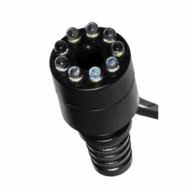 Näsets Ciklidhobby LED-ring 9 dioder vattensten vit 12V