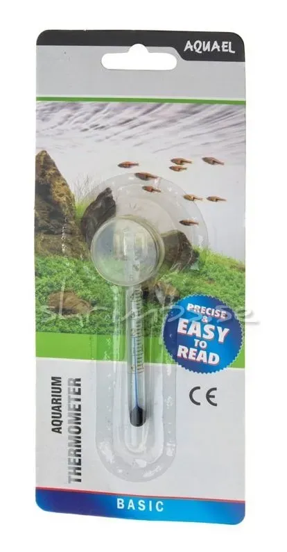 Aquael Termometer Glas Mini akvarietermometer 6 cm glas