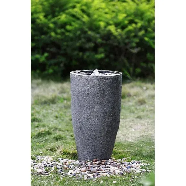Näsets Ciklidhobby Dekorset PT fontän Hög Kruka LED 400 l/h