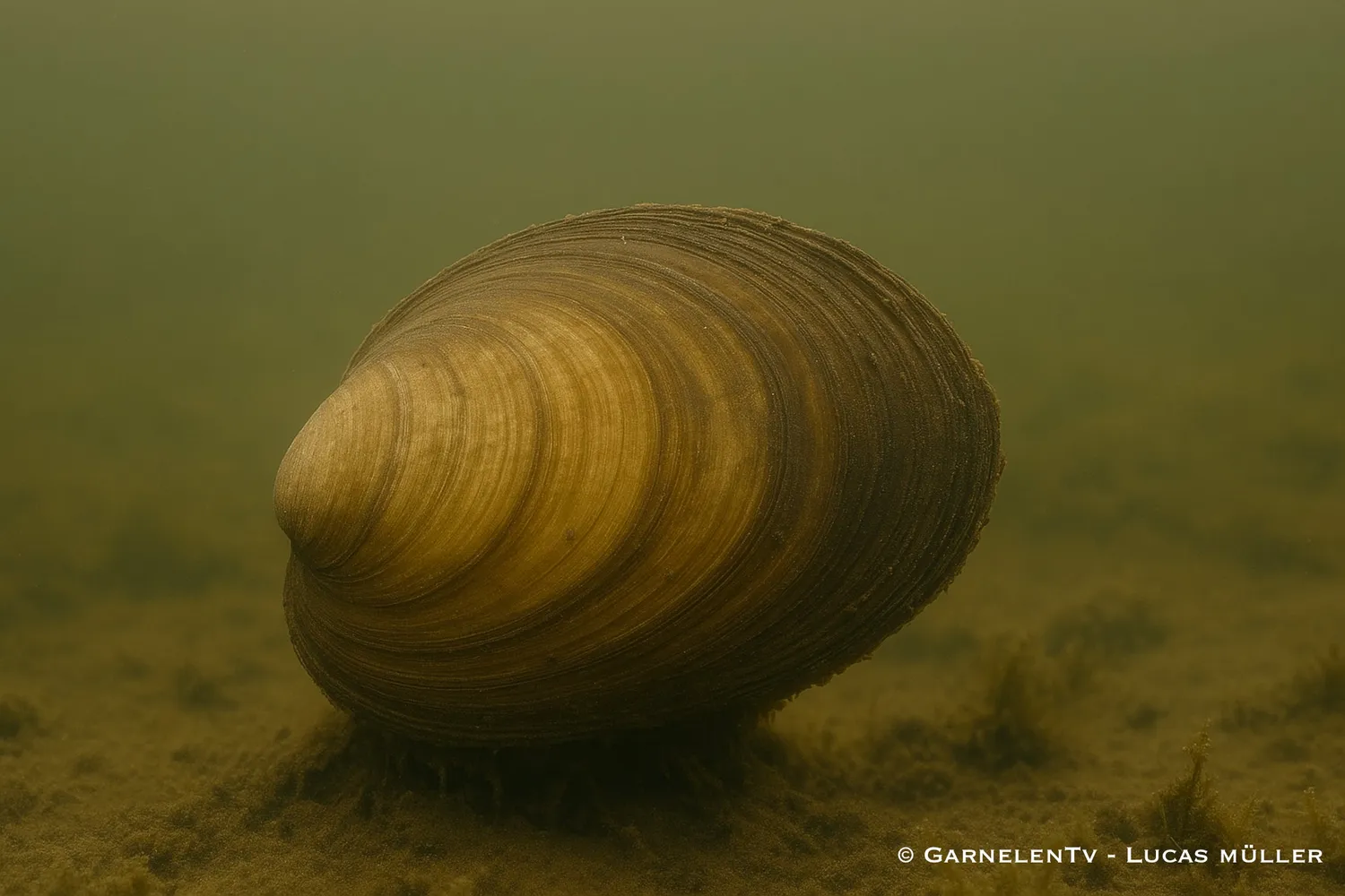 Garnelen TV Anodonta cygnea dammussla 10-15 cm