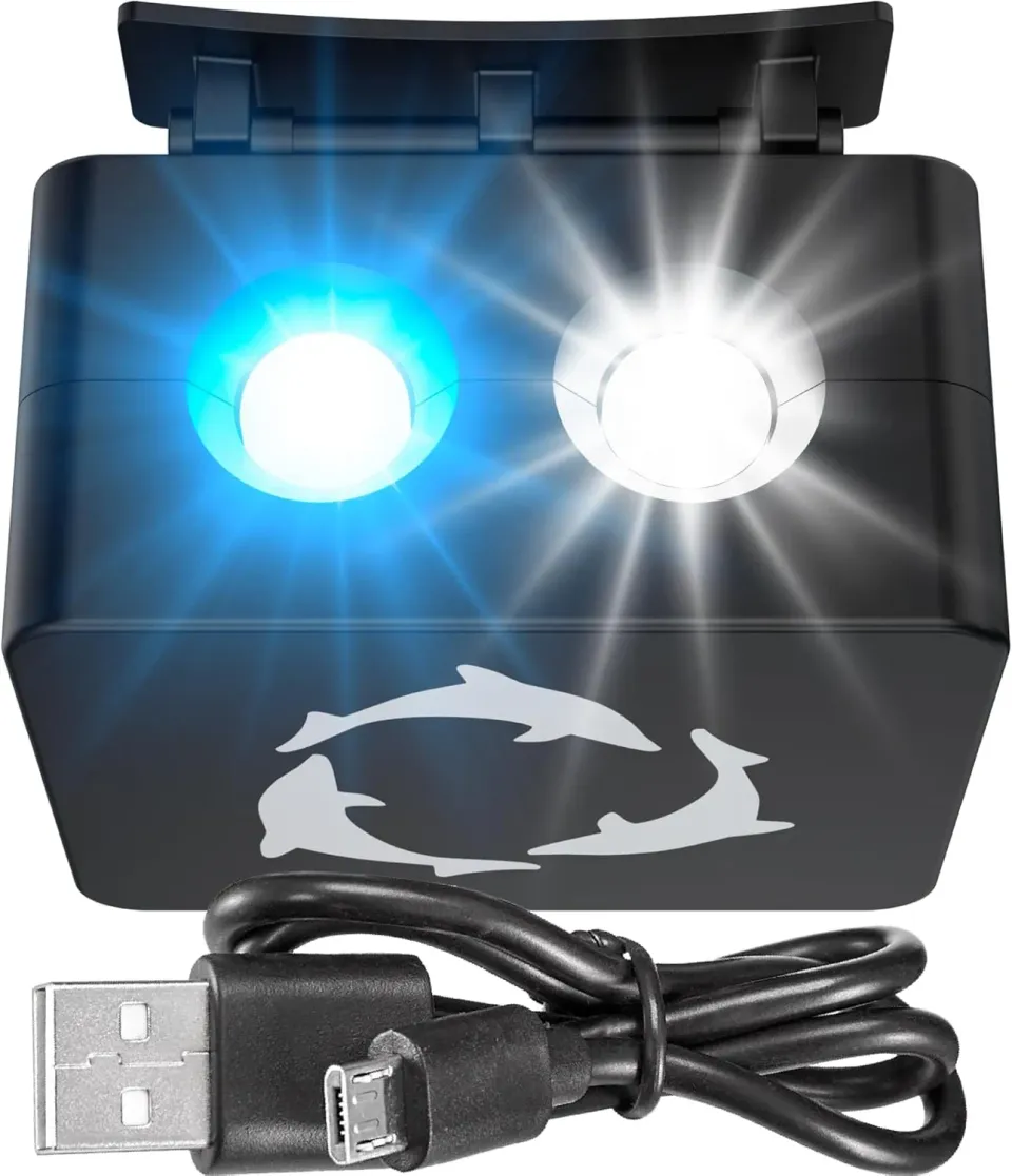DeepSee Viewer LED spotlight akvarielampa blå vit