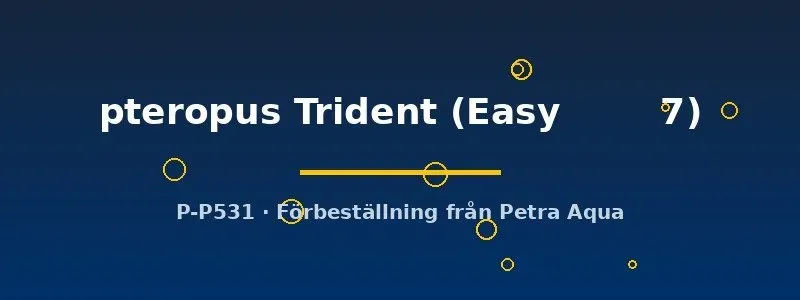 Näsets Microsorium pteropus Trident akvarieväxt Easy7