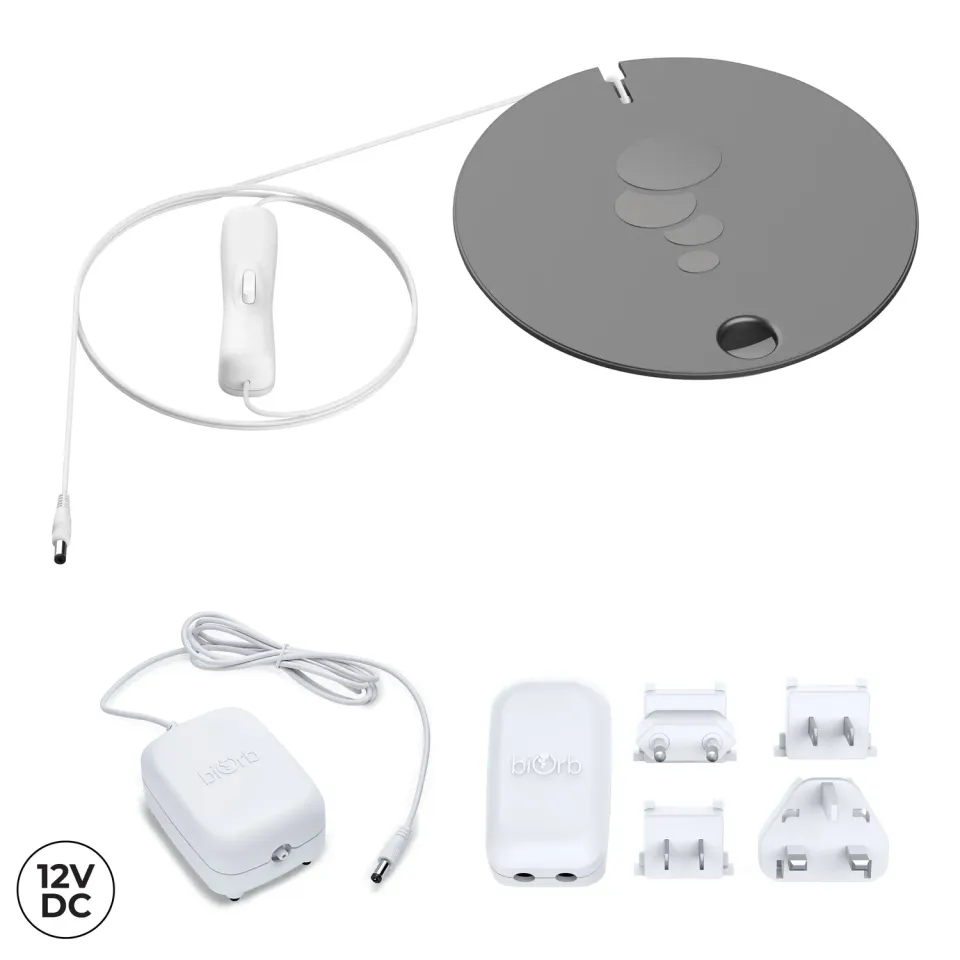 biOrb CLASSIC LED Upgrade Kit silver belysning