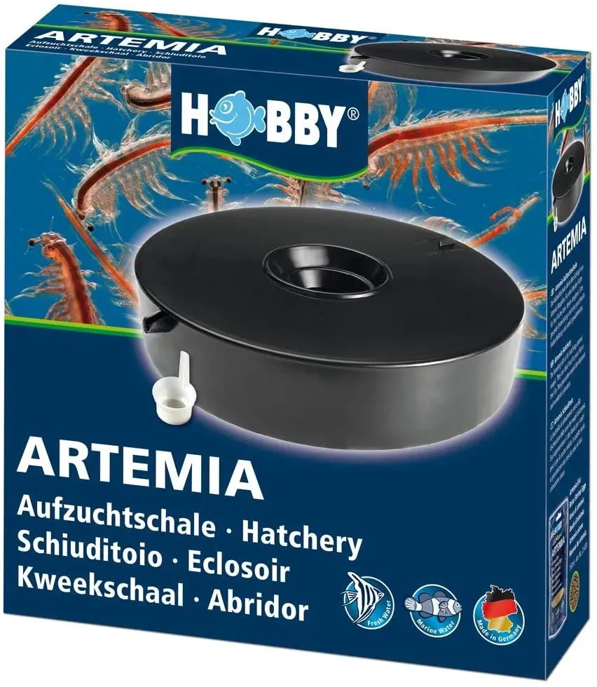 Näsets Ciklidhobby Hobby Artemiakläckare yngel färskfoder
