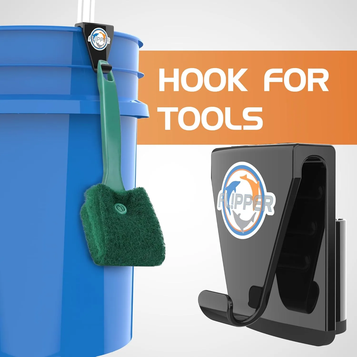 DeepSee Flipper Bucket Buddy hinkhållare vattenbyte