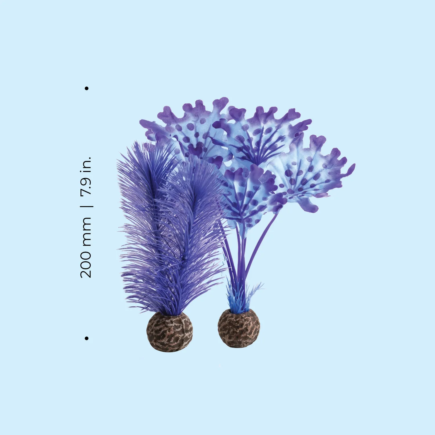 biOrb Small Kelp Plant Set akvarieväxt 200mm lila rosa