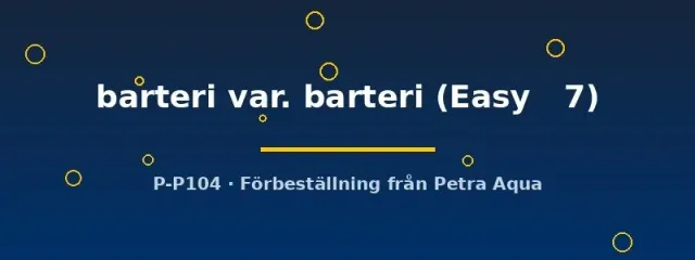 Näsets Ciklidhobby Anubias barteri var. barteri växt Easy7 tålig