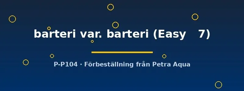Näsets Ciklidhobby Anubias barteri var. barteri växt Easy7 tålig