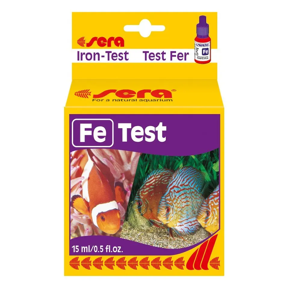 Sera Järn FE vattentest 15 ml dropptest växter