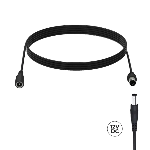 biOrb Extension Cable förlängningskabel svart 2 m LED