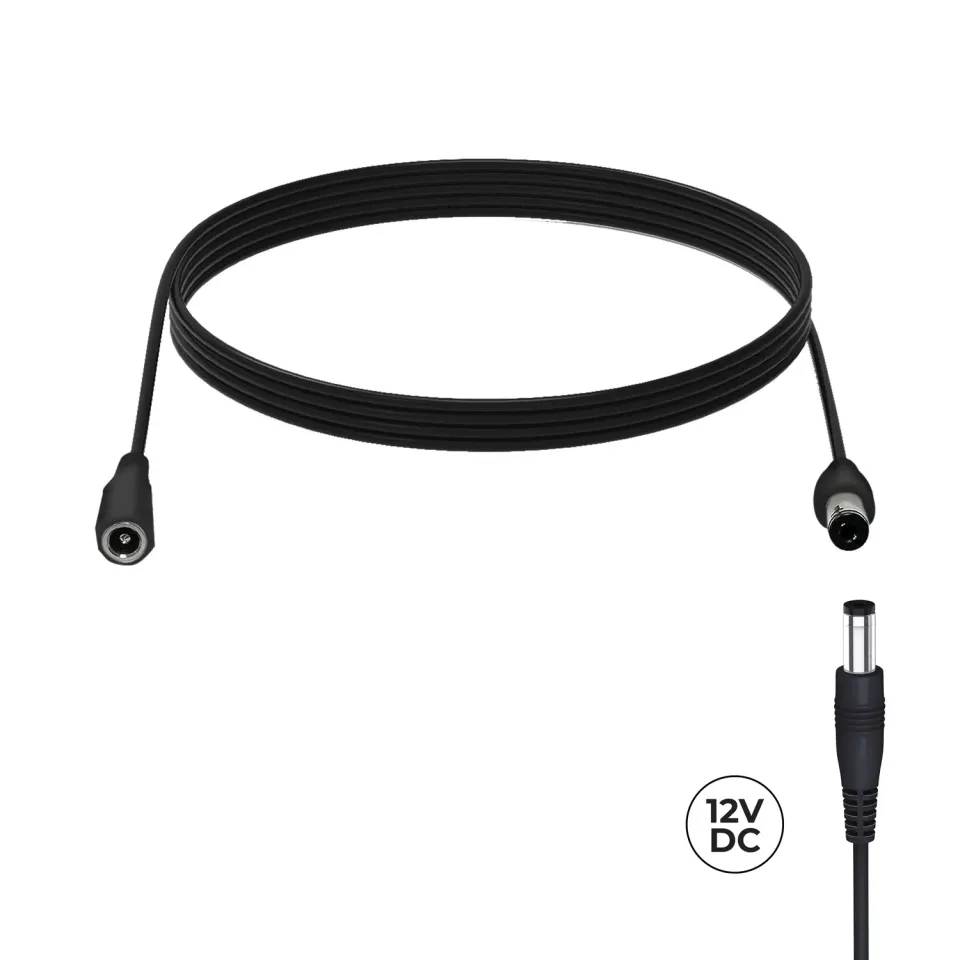 biOrb Extension Cable förlängningskabel svart 2 m LED