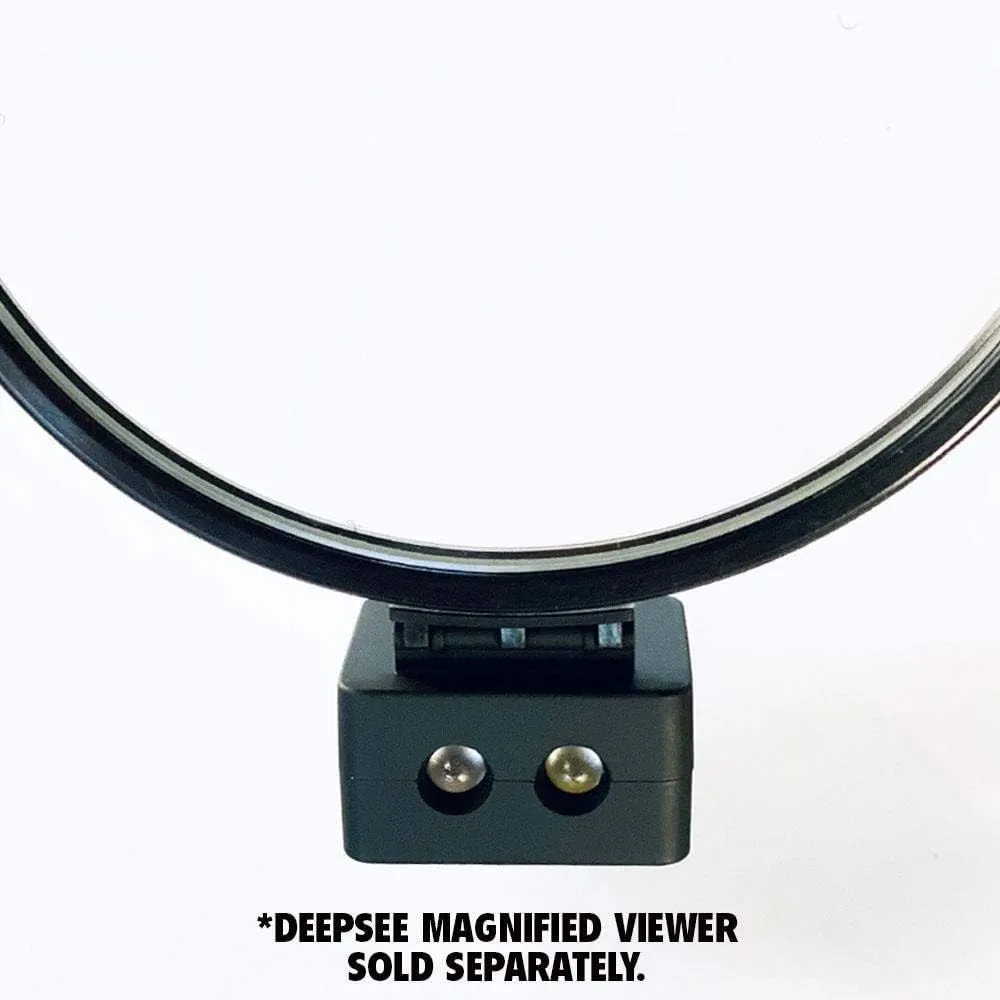 DeepSee Viewer LED spotlight akvarielampa blå vit