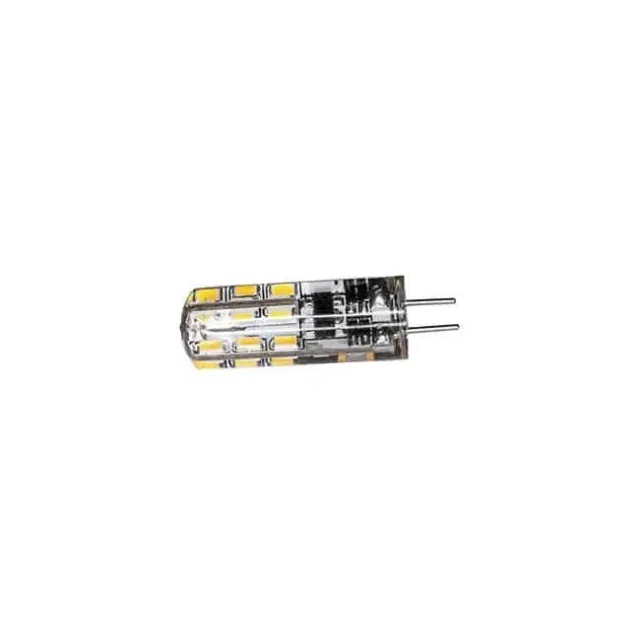 Reservlampa LED 0,5 W 12 V med glas 2+2-pack