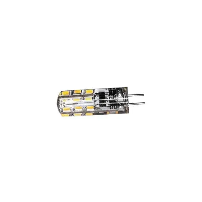 Reservlampa LED 0,5 W 12 V med glas 2+2-pack