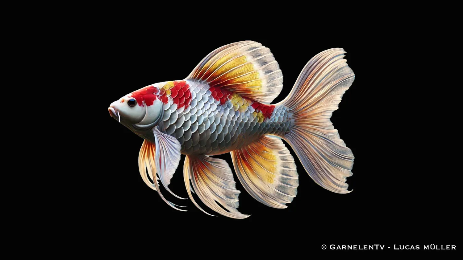 Garnelen TV Koi Butterfly Cyprinus carpio 15-18 cm