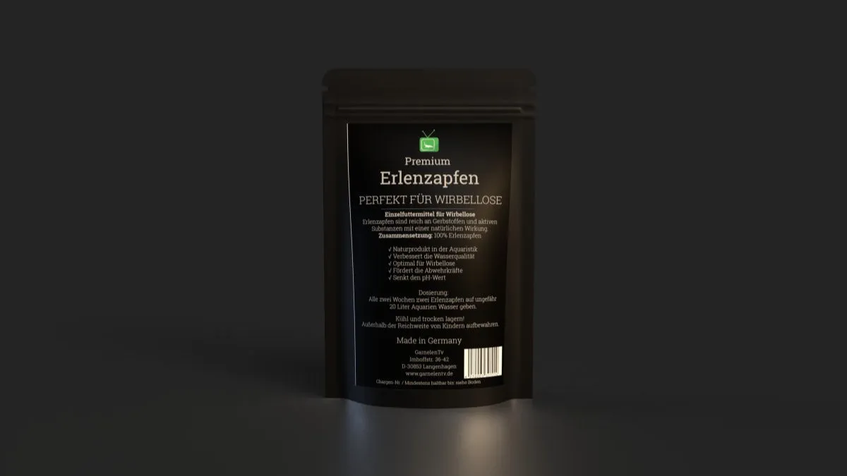 Garnelen TV Premium alkottar akvarium natur humus