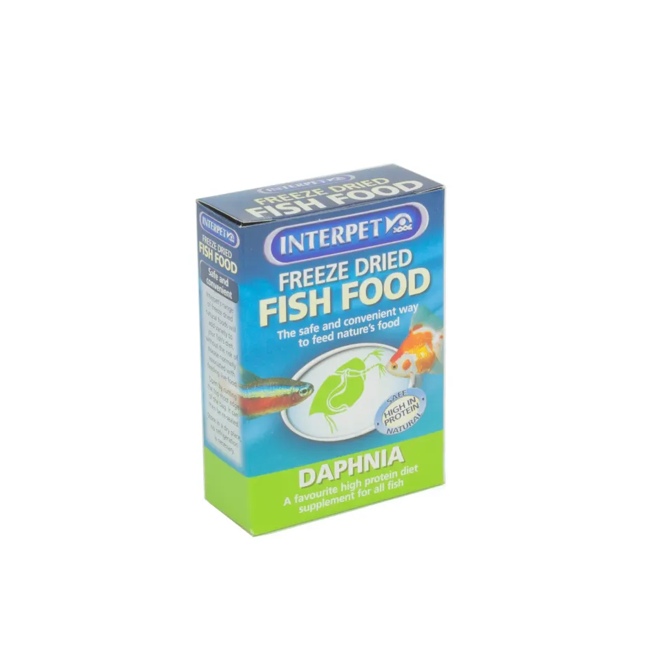 Interpet Freeze Dried Daphnia fiskfoder 8 g proteinrikt