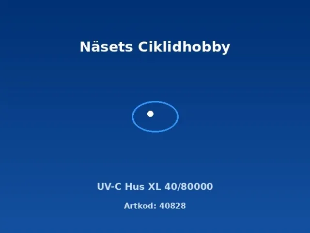 Näsets UV-C Hus XL 40/80000 dammhus plast