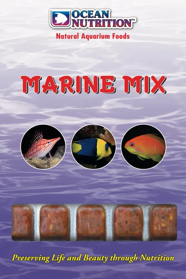 Ocean Nutrition Marine Mix fryst fiskfoder 100 g saltvatten