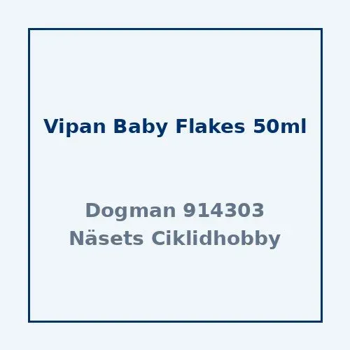 Sera Vipan Baby Flakes yngelfoder 50 ml