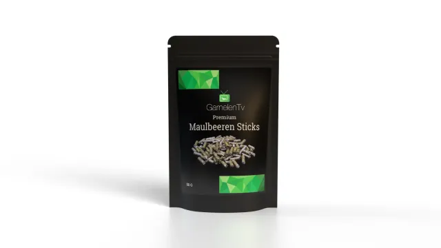 Garnelen TV Premium Maulbeeren Sticks räkfoder 50g mullbär