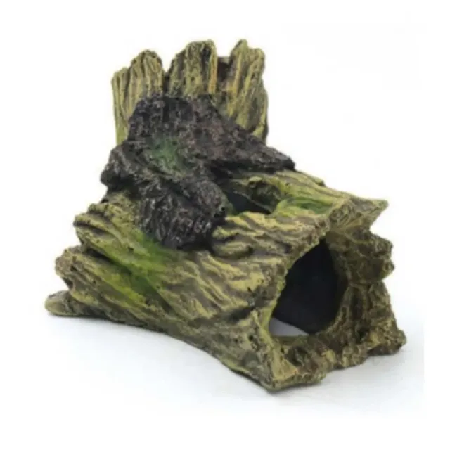 Näsets Ciklidhobby Trädstubbe akvariedekor 14,5 cm gömställe