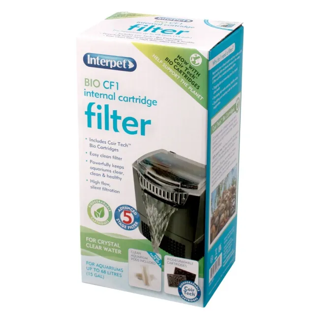 Interpet Bio-CF1 innerfilter patron miljövänligt klarvatten