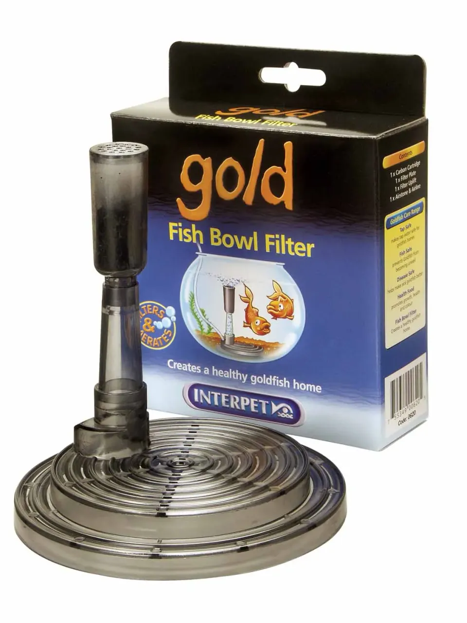 Interpet Gold Fish Bowl bottenfilter guldfiskskål