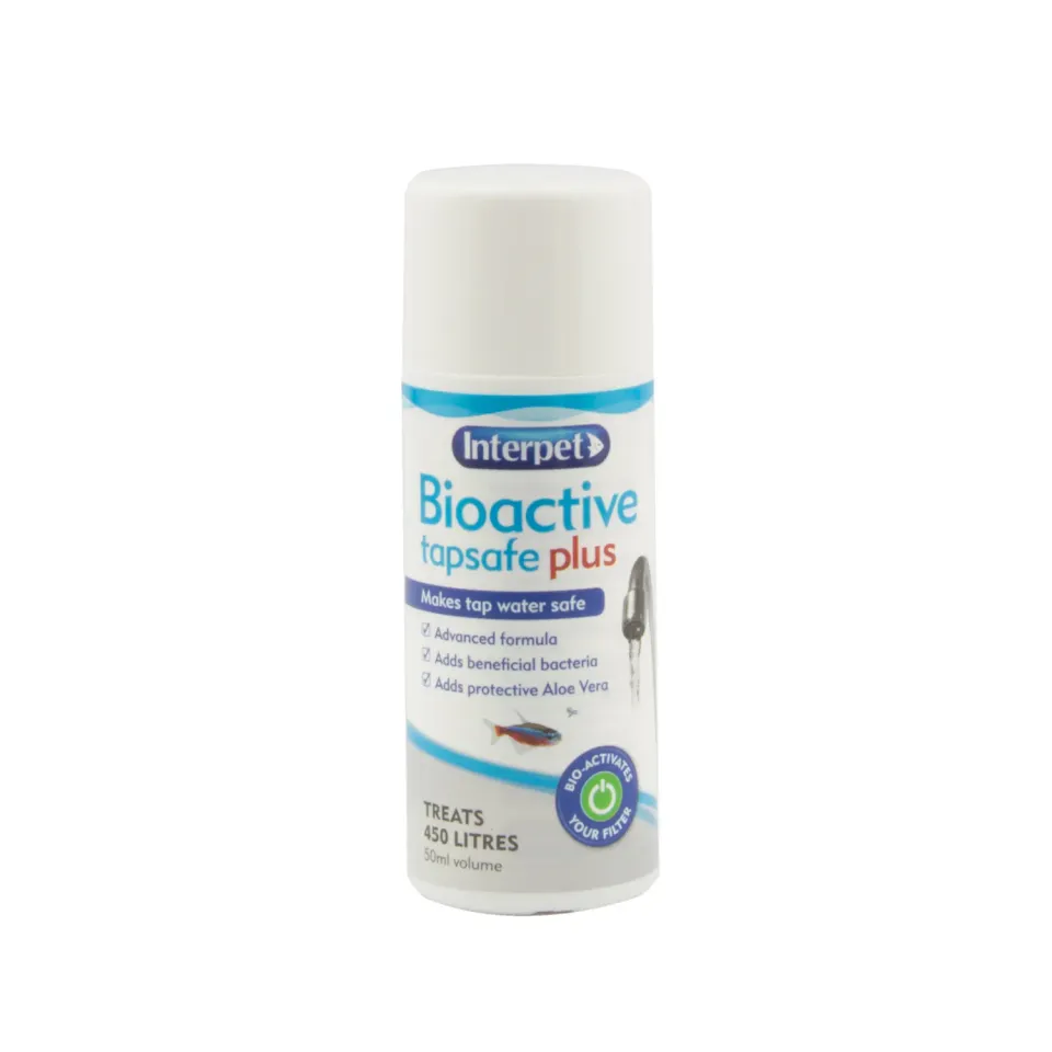 Interpet Bioactive Tapsafe vattenberedning 50ml guldfisk