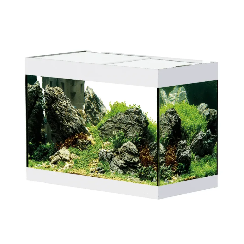 StyleLine 125 akvarium vit 125 liter med underskåp