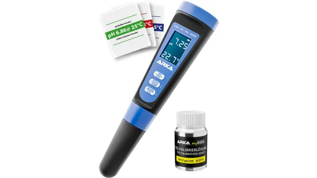ARKA myAQUA pH TDS EC mätare med termometer