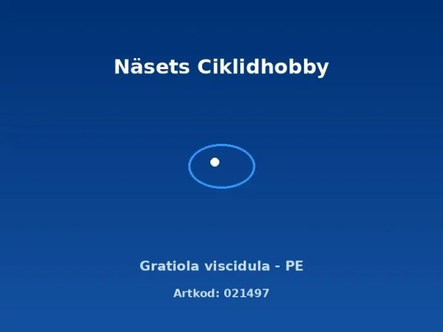 Näsets Ciklidhobby Gratiola viscidula akvarieväxt PE