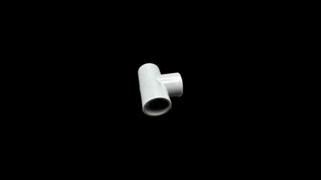 Garnelen TV PVC-U T-stycke 25 mm limmuff grå 1-pack