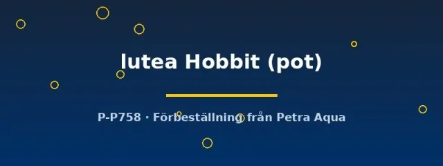Näsets Ciklidhobby Cryptocoryne lutea Hobbit akvarieväxt pot
