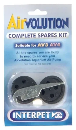 Interpet AirVolution AV 3 & 4 servicesats luftpump