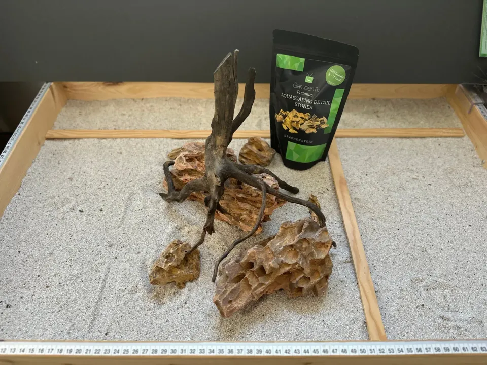 Garnelen TV Aquascape Hardscape Set 4 hardscape draksten