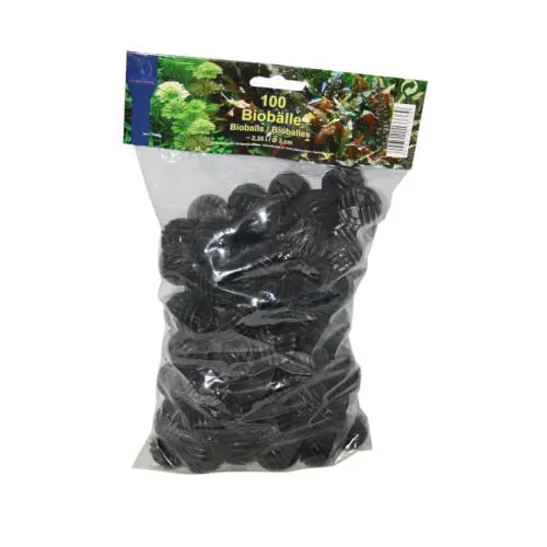 Akvarievalvet Biobollar 100-pack filtermedia biologisk