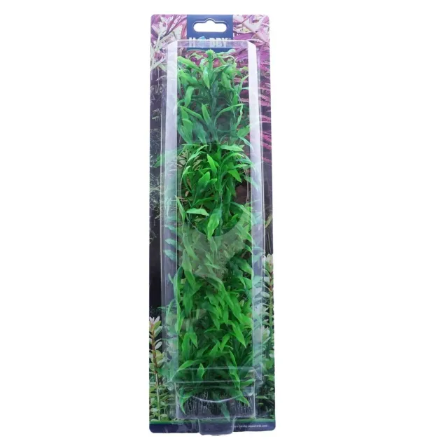 Hobby Dekorväxt Heteranthera 34 cm akvarieväxt plastväxt