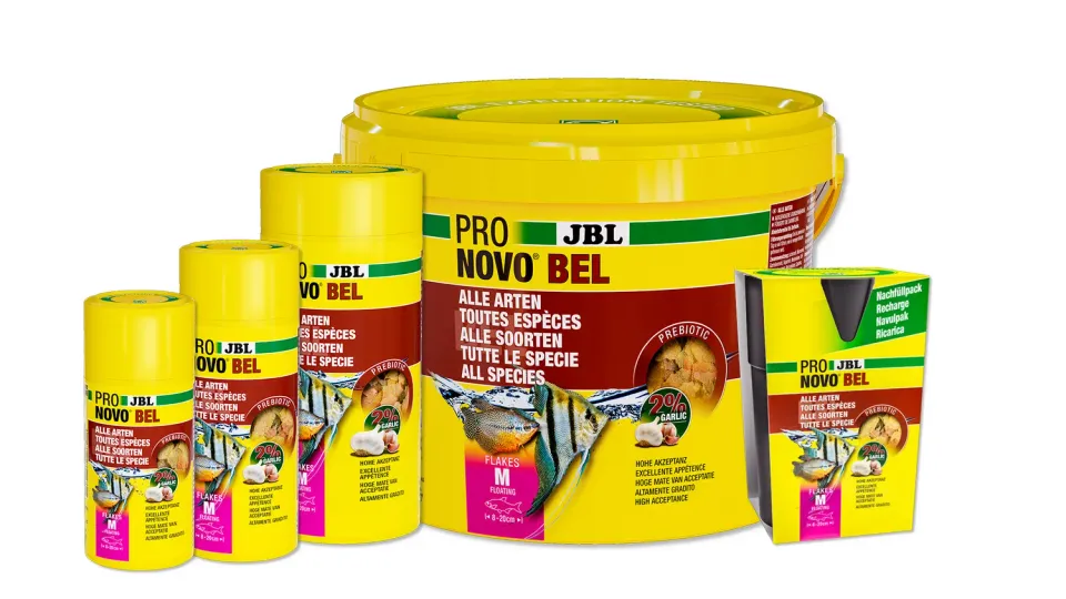 JBL PRONOVO BEL Flakes M flingfoder 100 ml 8-20 cm