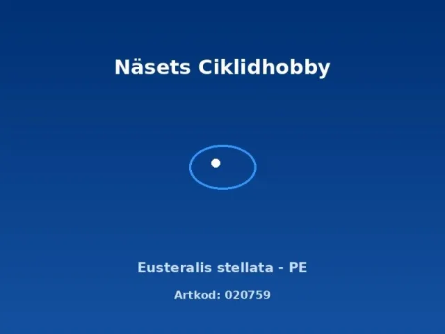 Eusteralis stellata PE akvarieväxt krukväxt krävande