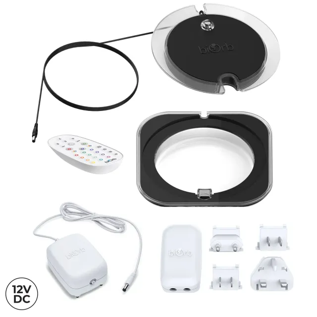biOrb MCR uppgraderingskit svart CUBE FLOW LIFE LED