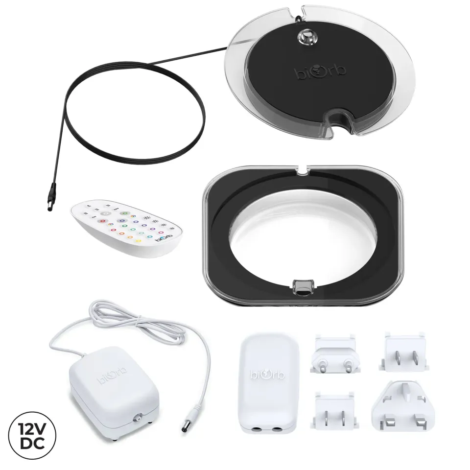 biOrb MCR uppgraderingskit svart CUBE FLOW LIFE LED