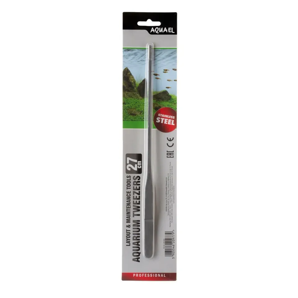 Aquael Aquascaping rak pincett 27 cm rostfri